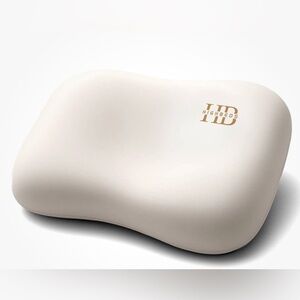 HighBeds Side Sleeper Pillow Ice Silk Zipperless Pillowcase Cream standard New